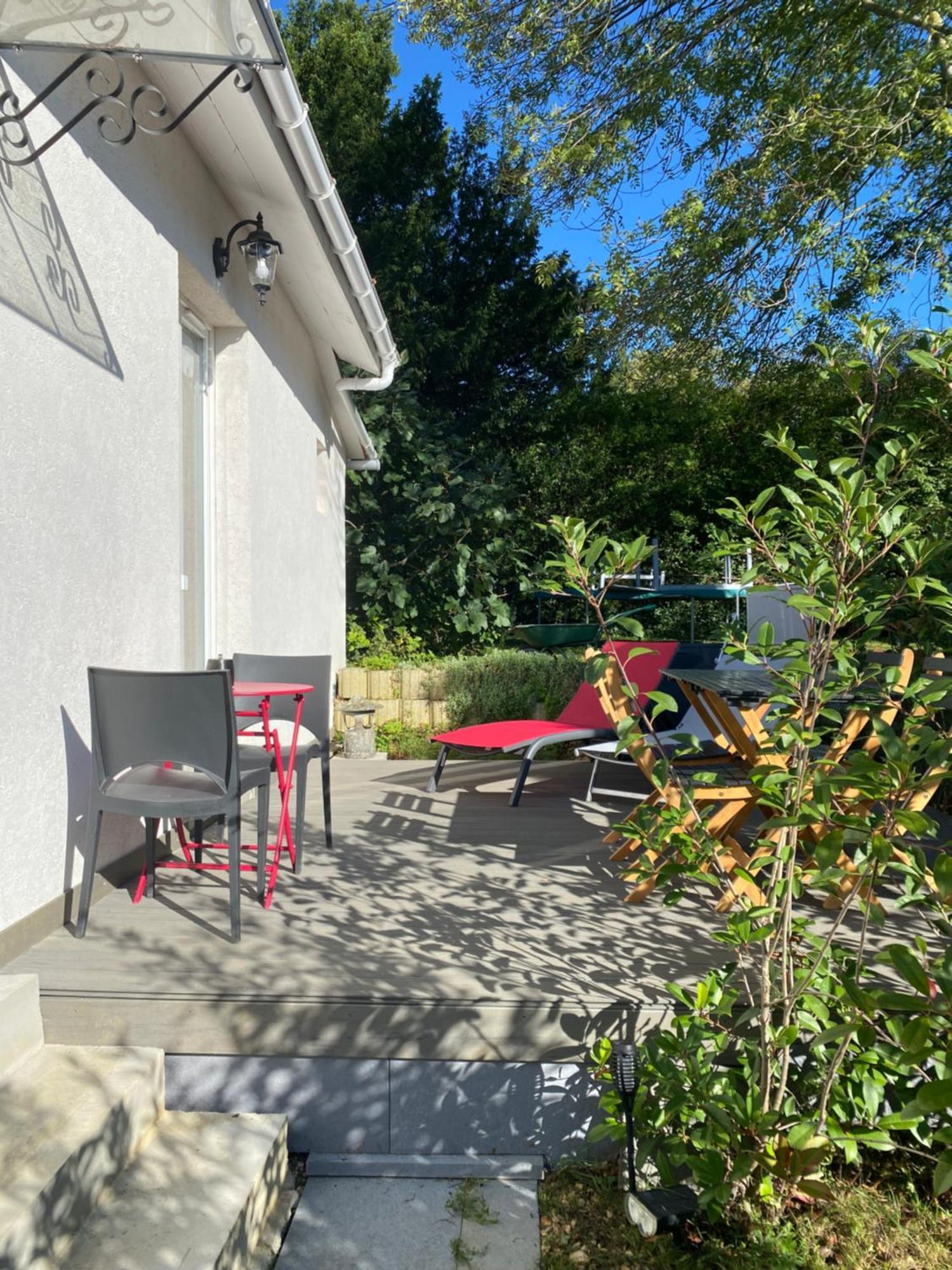 The Little Oak - Tiny House With Bed On Mezzanine & Terrace - From 1 To 4 P Disney, Paris & Cdg Pomponne Exterior photo