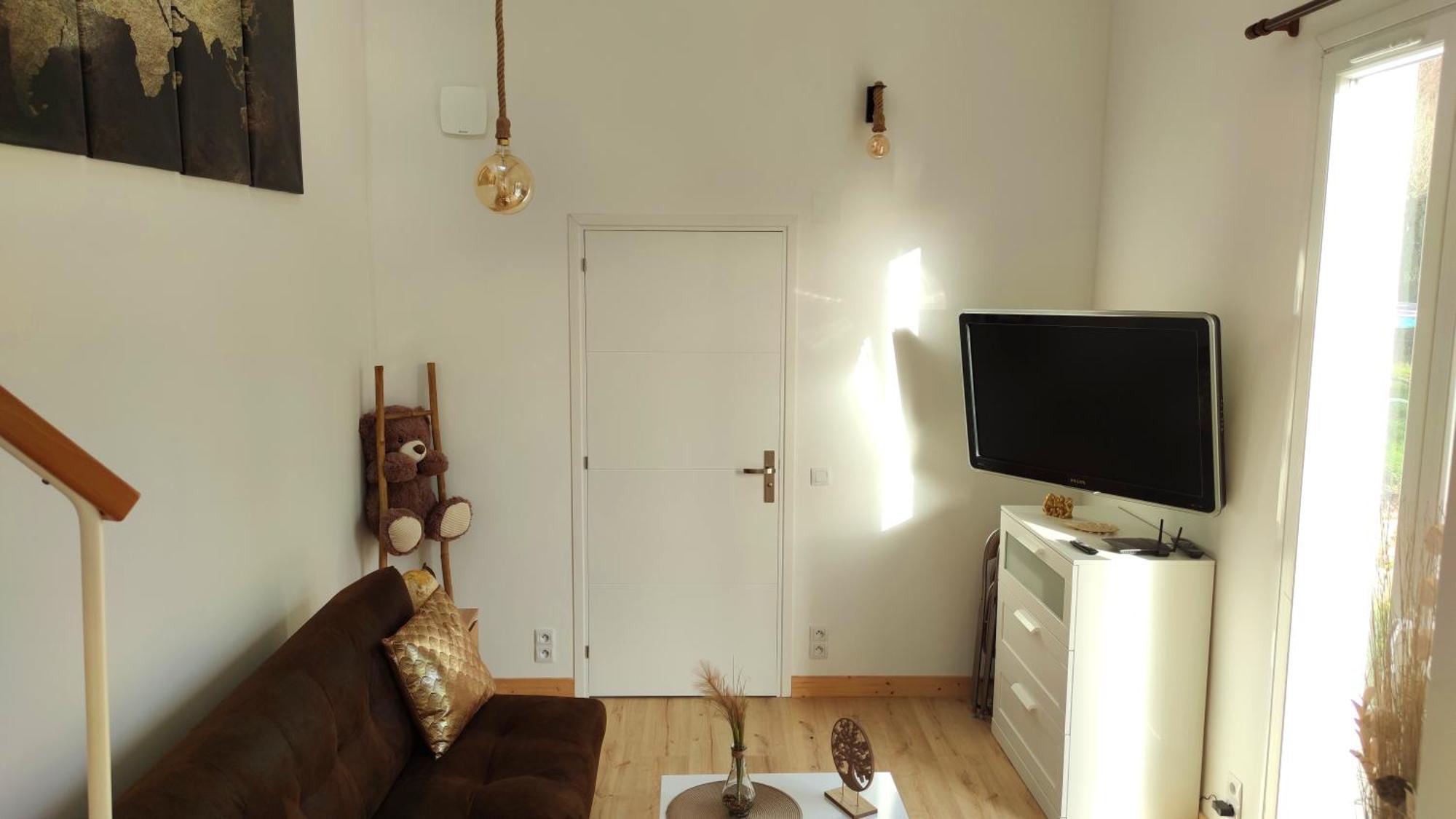 The Little Oak - Tiny House With Bed On Mezzanine & Terrace - From 1 To 4 P Disney, Paris & Cdg Pomponne Exterior photo