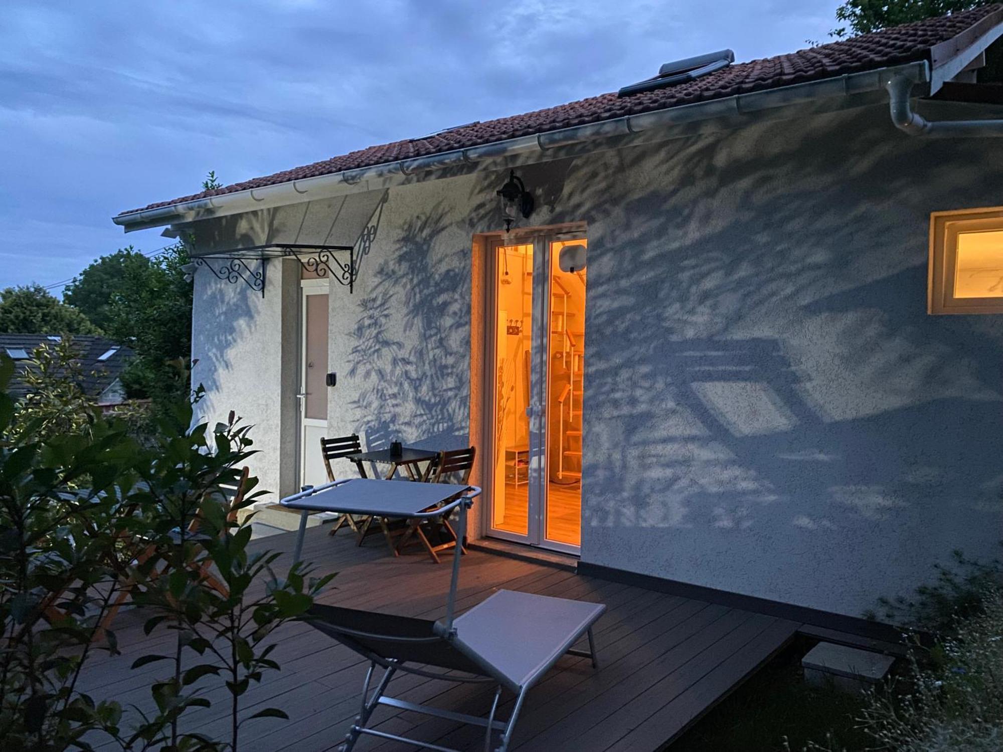 The Little Oak - Tiny House With Bed On Mezzanine & Terrace - From 1 To 4 P Disney, Paris & Cdg Pomponne Exterior photo